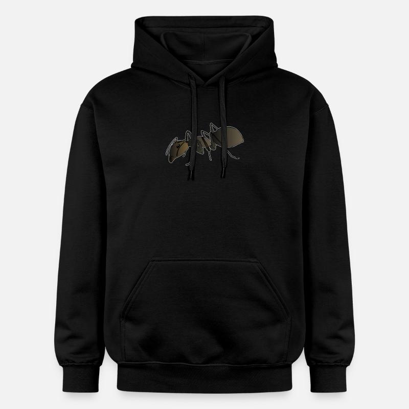 Fourmi - Sweat à capuche Softstyle® Gildan Unisexe - noir