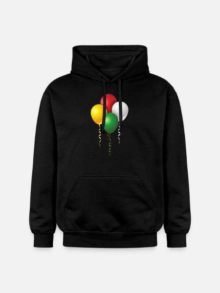 sweet balloons - Gildan Unisex Softstyle® Midweight Hoodie - Schwarz