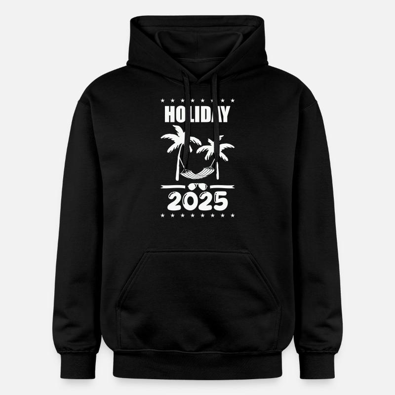 Vacances 2025 - Sweat à capuche Softstyle® Gildan Unisexe - noir