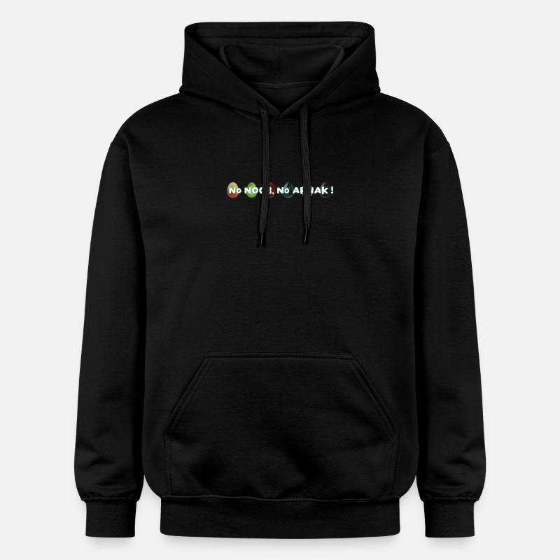 No Noob no arnak ! - Sweat à capuche Softstyle® Gildan Unisexe - noir