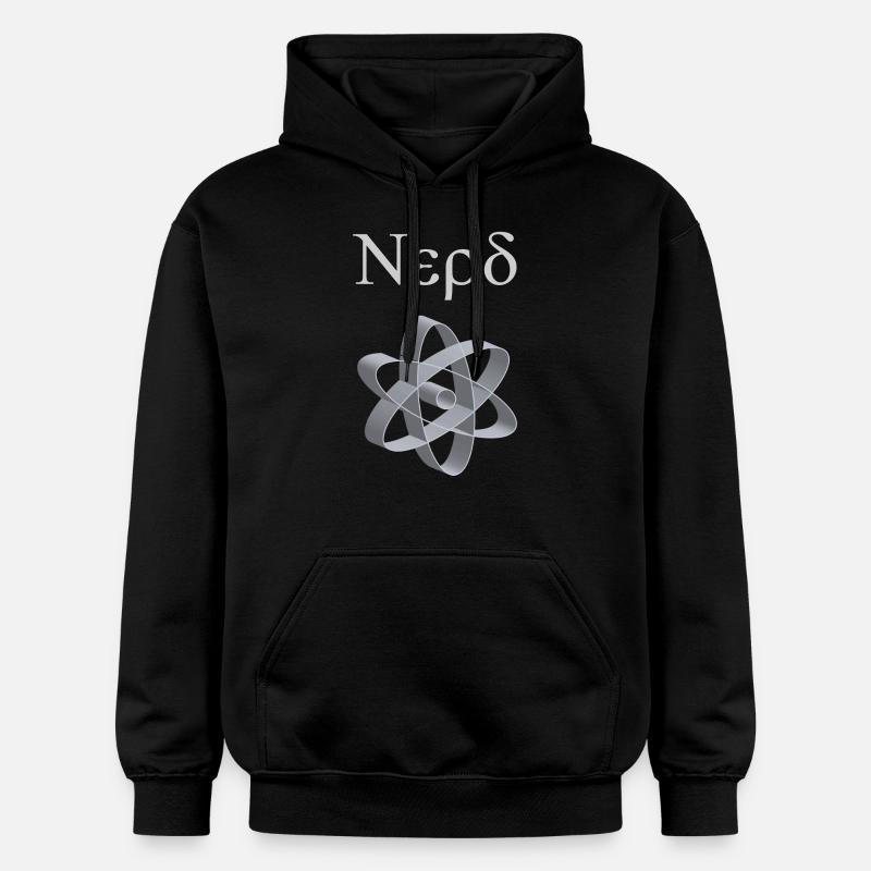 Nerd! shirt Nerd cool! - Sweat à capuche Softstyle® Gildan Unisexe - noir