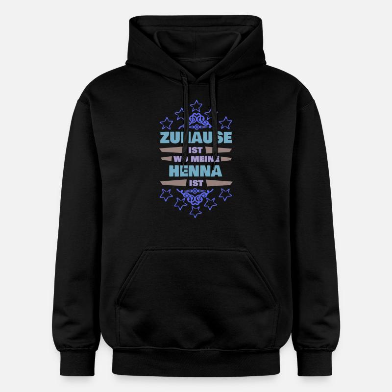 Cadeau pour le henné - Sweat à capuche Softstyle® Gildan Unisexe - noir