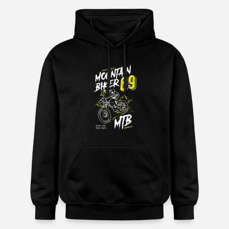 VTT - VTTistes - VTT - VTT - Sweat à capuche Softstyle® Gildan Unisexe - noir
