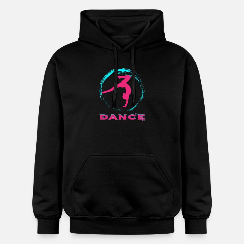 Danser - Sweat à capuche Softstyle® Gildan Unisexe - noir
