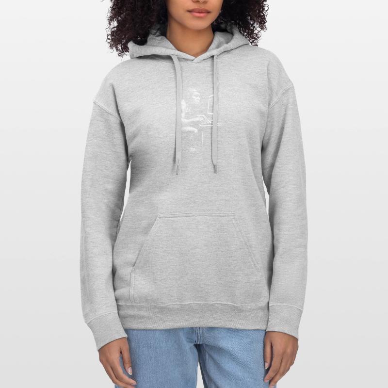 Digital Coder Homo Erectus gift Gildan Unisex Softstyle® Midweight Hoodie