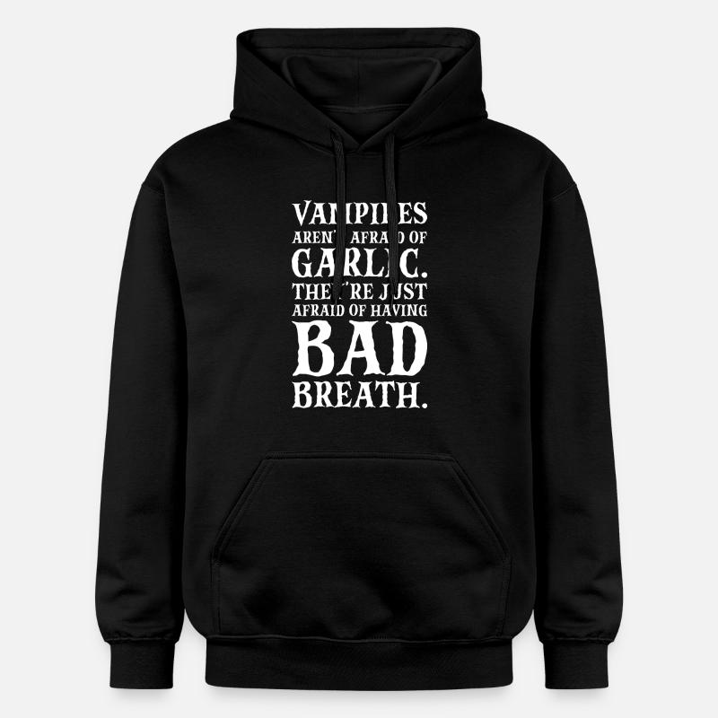 Le vrai secret du vampire - Sweat à capuche Softstyle® Gildan Unisexe - noir