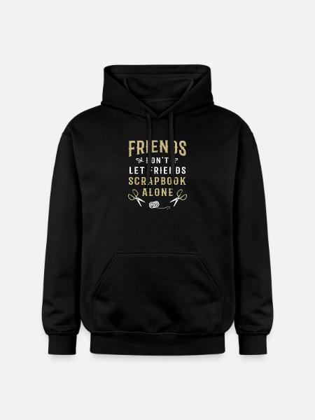 Scrapbook Scrapbooking - Gildan Unisex Softstyle® Midweight Hoodie - Schwarz