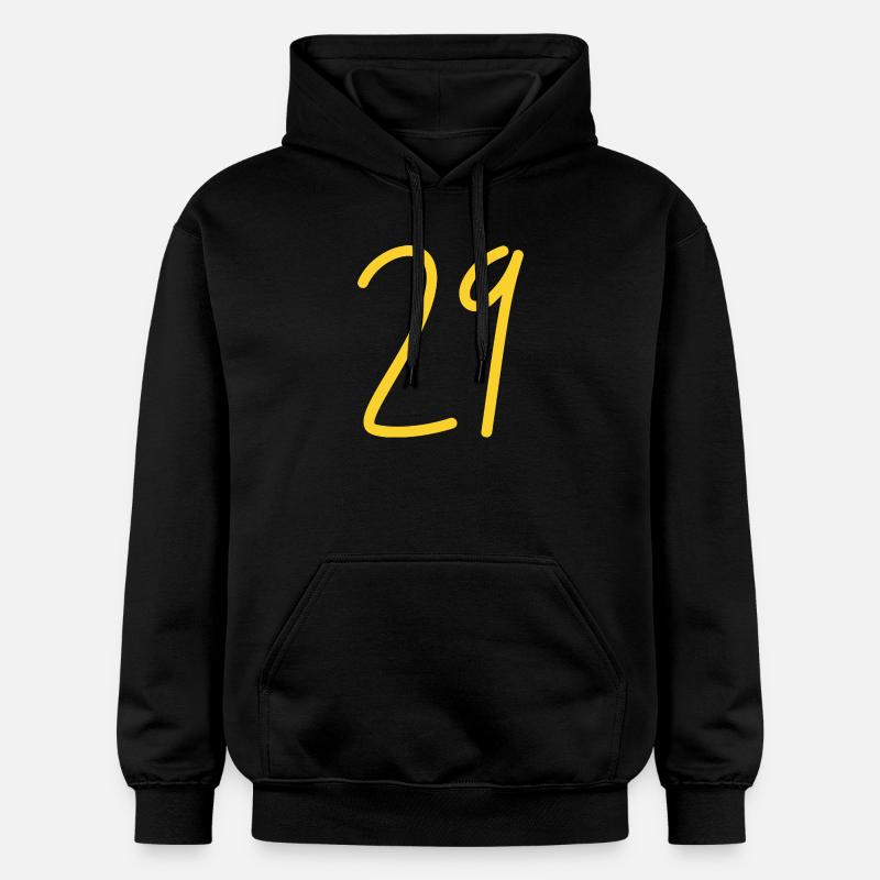 29 - Sweat à capuche Softstyle® Gildan Unisexe - noir