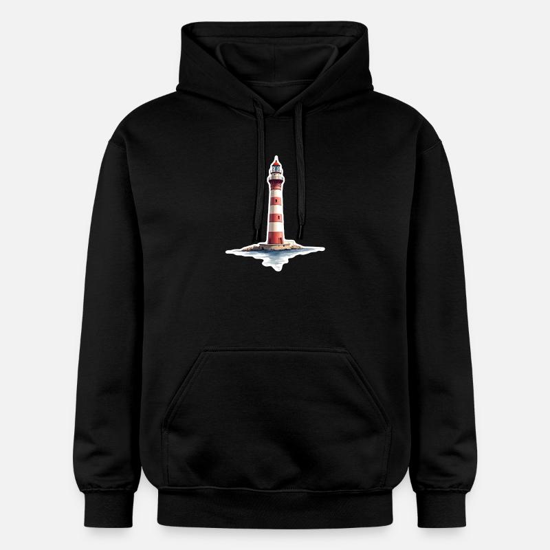 phare - Sweat à capuche Softstyle® Gildan Unisexe - noir