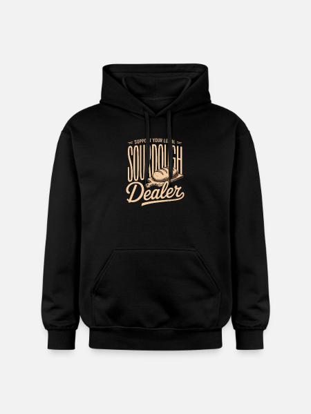 Lokaler Sauerteighändler-Tee - Gildan Unisex Softstyle® Midweight Hoodie - Schwarz