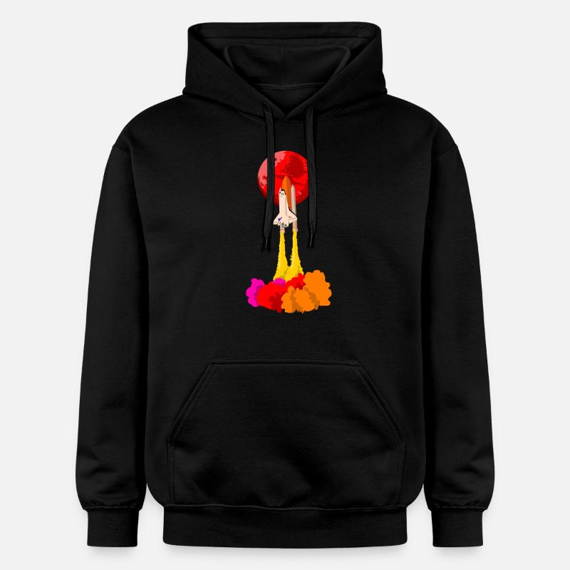 Fusée - Sweat à capuche Softstyle® Gildan Unisexe - noir