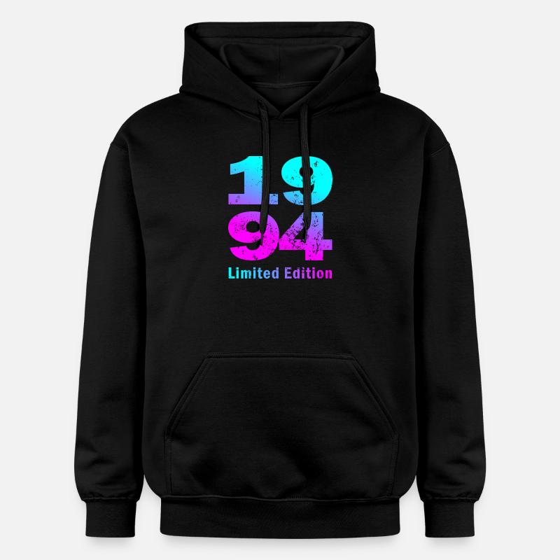 Anniversaire, édition limitée née en 1994 - Sweat à capuche Softstyle® Gildan Unisexe - noir