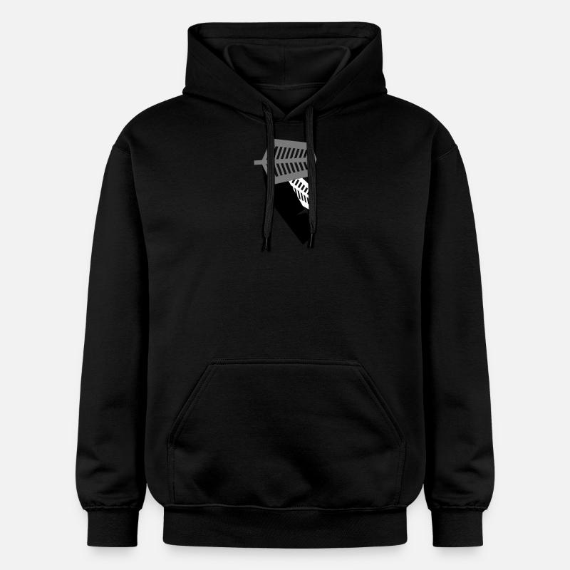 Plumes - Sweat à capuche Softstyle® Gildan Unisexe - noir