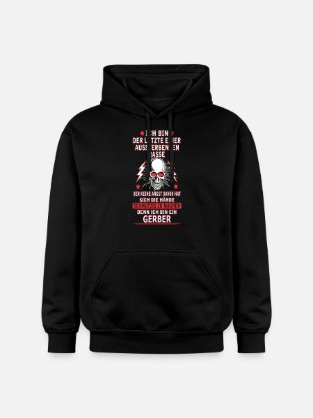 GERBER - Gildan Unisex Softstyle® Midweight Hoodie - Schwarz