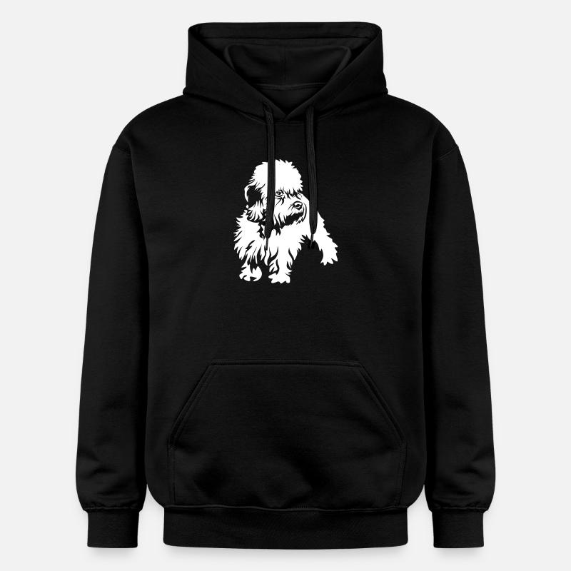 Dandie Dinmont Terrier "Black Edition" - Sweat à capuche Softstyle® Gildan Unisexe - noir