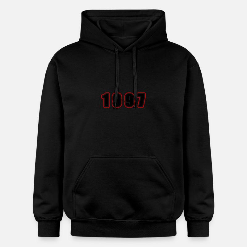 1997 Année Anniversaire - Sweat à capuche Softstyle® Gildan Unisexe - noir