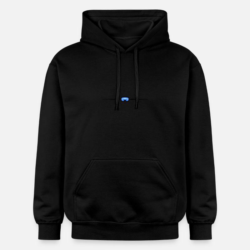 Lunettes de ski Icon Line - Sweat à capuche Softstyle® Gildan Unisexe - noir