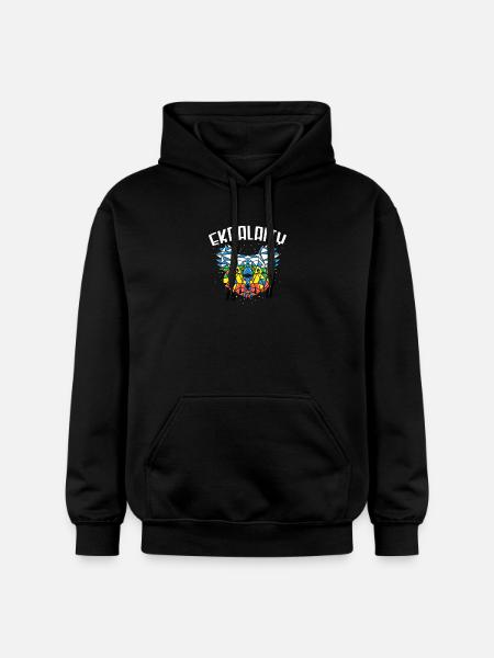 Gay Pride - Gildan Unisex Softstyle® Midweight Hoodie - black