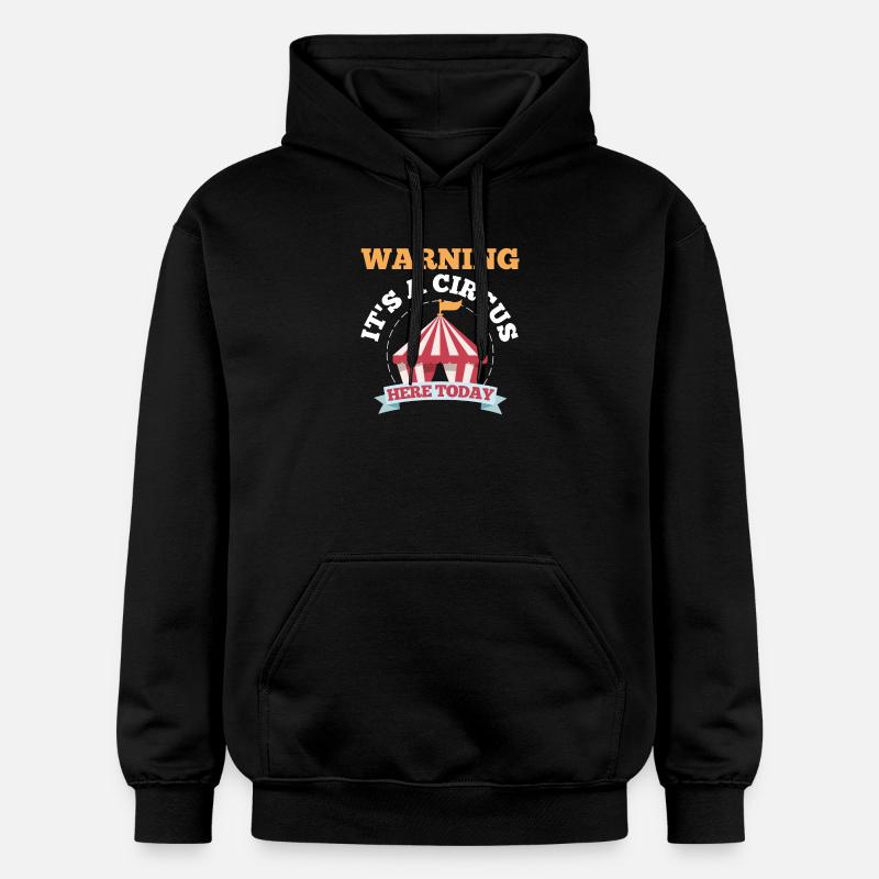 Cirque - Sweat à capuche Softstyle® Gildan Unisexe - noir