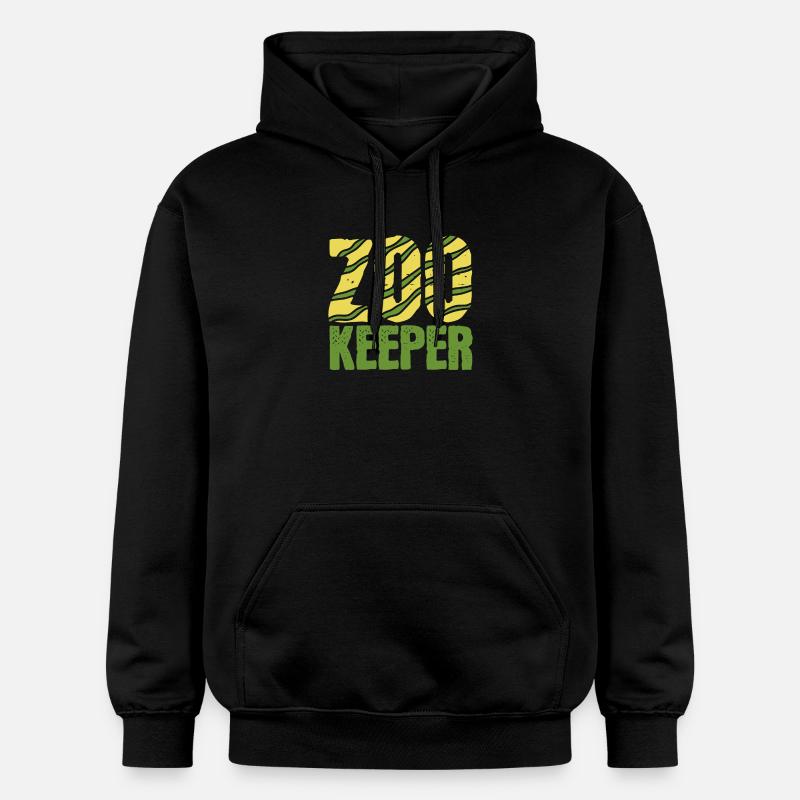 Zookeeper - Sweat à capuche Softstyle® Gildan Unisexe - noir