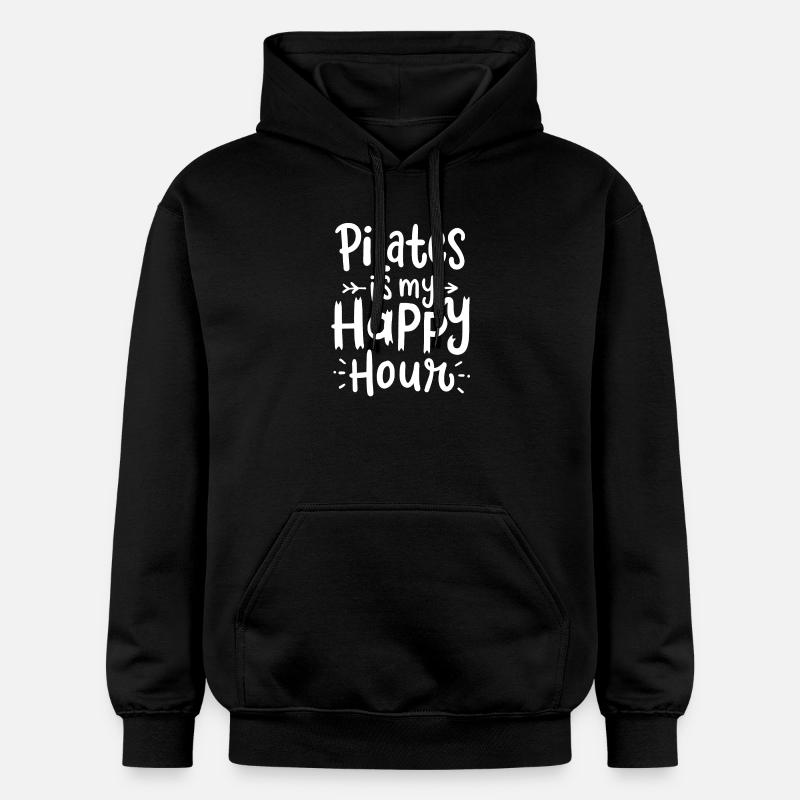 Souffleur de feuillage jardinier - Sweat à capuche Softstyle® Gildan Unisexe - noir