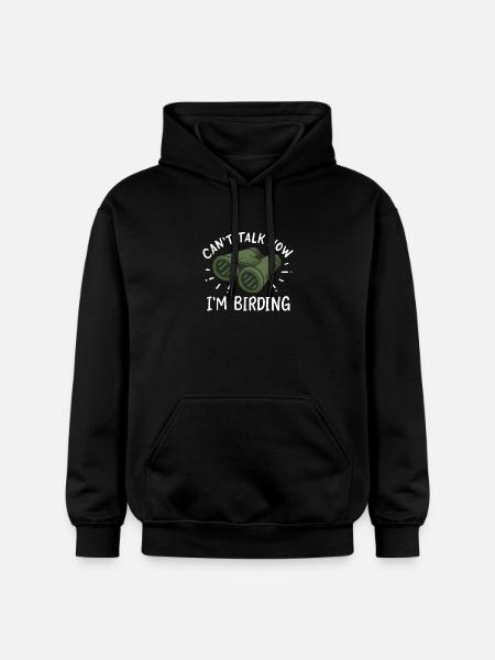 Bird Watching Birdwatchers - Gildan Unisex Softstyle® Midweight Hoodie - black