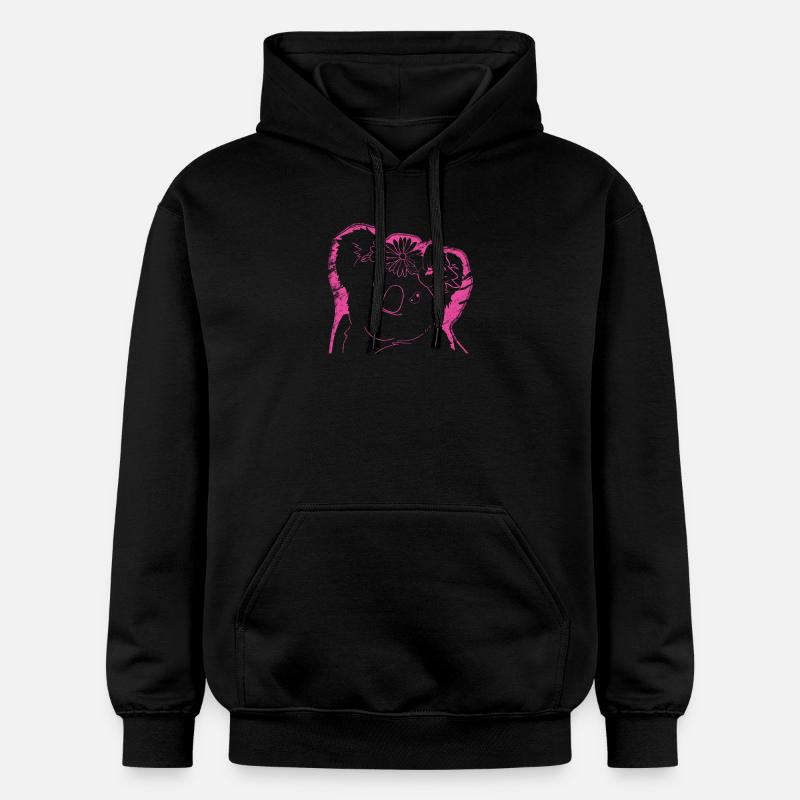 Koala Koala Ours - Sweat à capuche Softstyle® Gildan Unisexe - noir