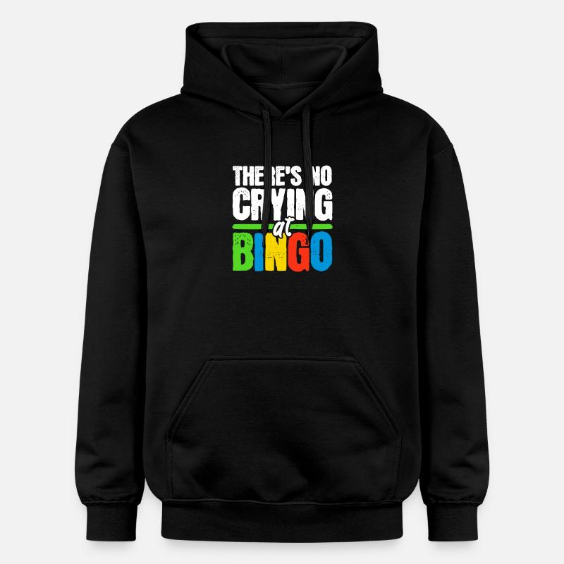 Bingo Bingo Joueurs Bingo Appels - Sweat à capuche Softstyle® Gildan Unisexe - noir