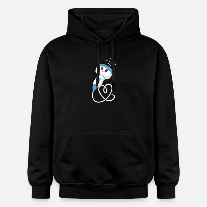 Technicien en échographie sonographique - Sweat à capuche Softstyle® Gildan Unisexe - noir