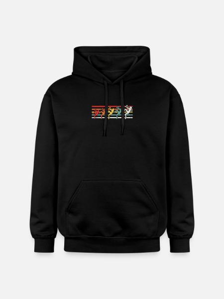 Kletterin Klettern - Gildan Unisex Softstyle® Midweight Hoodie - Schwarz