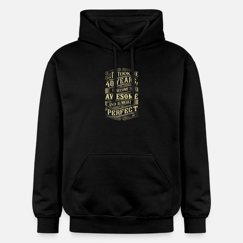 40e anniversaire - Sweat à capuche Softstyle® Gildan Unisexe - noir