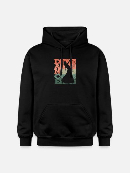 Flamenco Dancer Dance Flamenco Dress - Gildan Unisex Softstyle® Midweight Hoodie - black