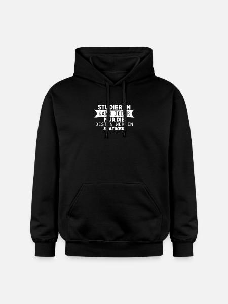 Statiker Beruf - Gildan Unisex Softstyle® Midweight Hoodie - Schwarz
