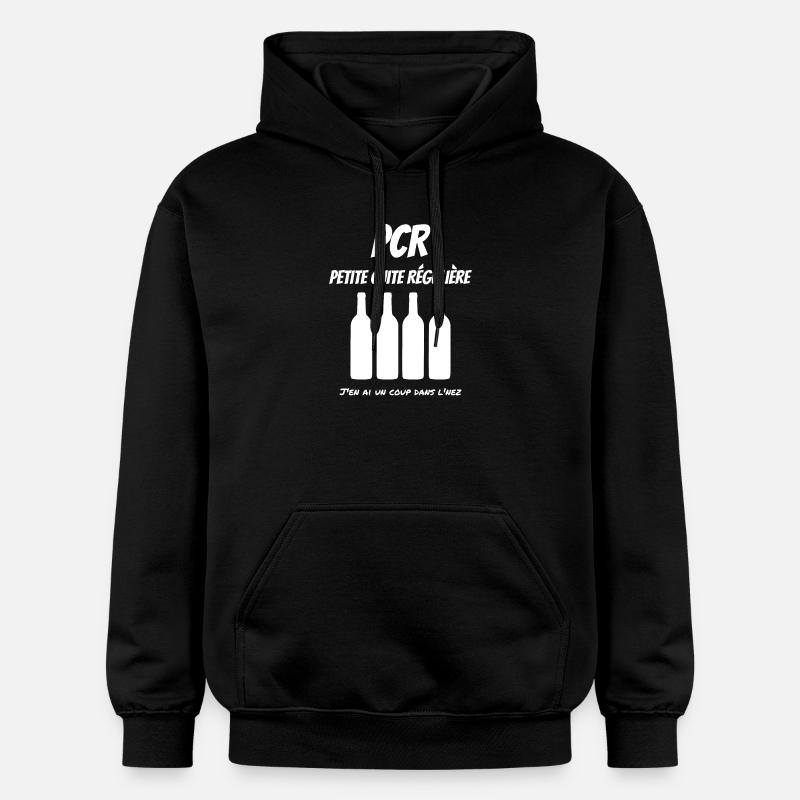 PCR - Petite Cuite Régulière - Sweat à capuche Softstyle® Gildan Unisexe - noir