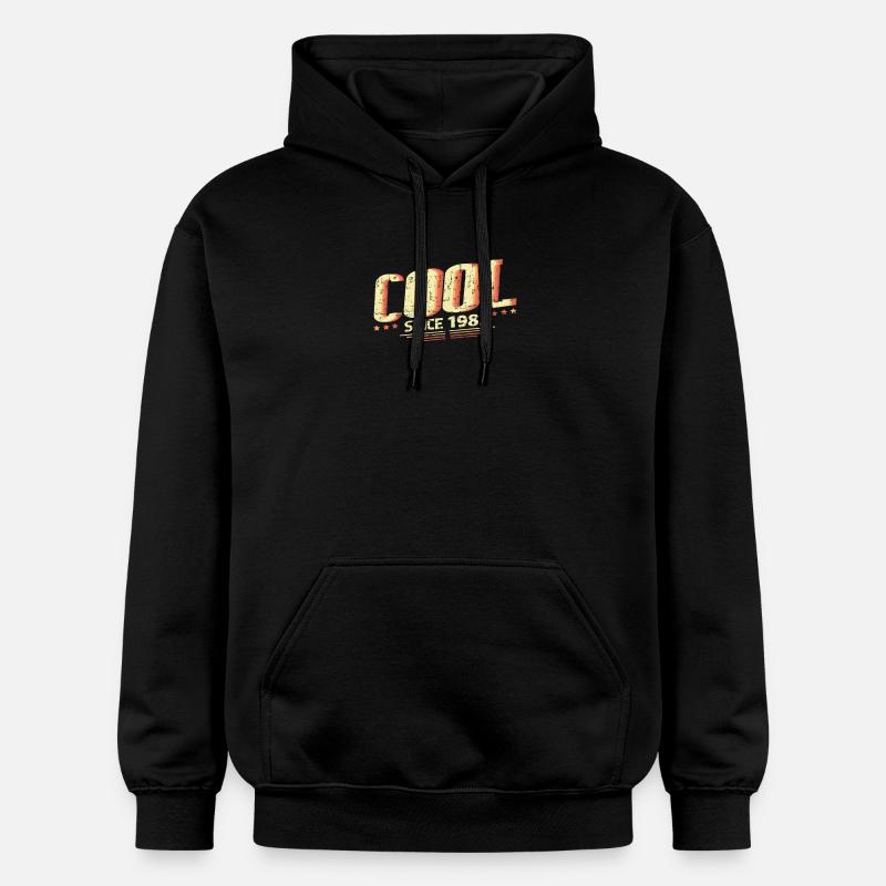Cool depuis 1982 - Sweat à capuche Softstyle® Gildan Unisexe - noir