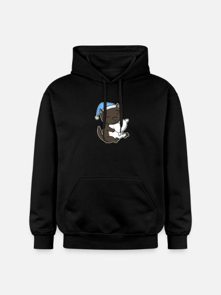 Cat cat breed Havana - Gildan Unisex Softstyle® Midweight Hoodie - black