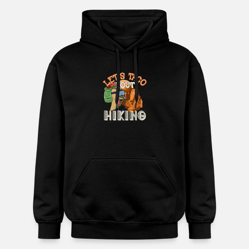 Let’s Taco' Bout Randonnée - Sweat à capuche Softstyle® Gildan Unisexe - noir