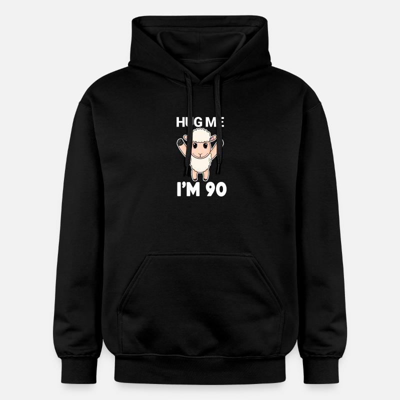 90 ans - 90 ans - Embrace - Sweat à capuche Softstyle® Gildan Unisexe - noir