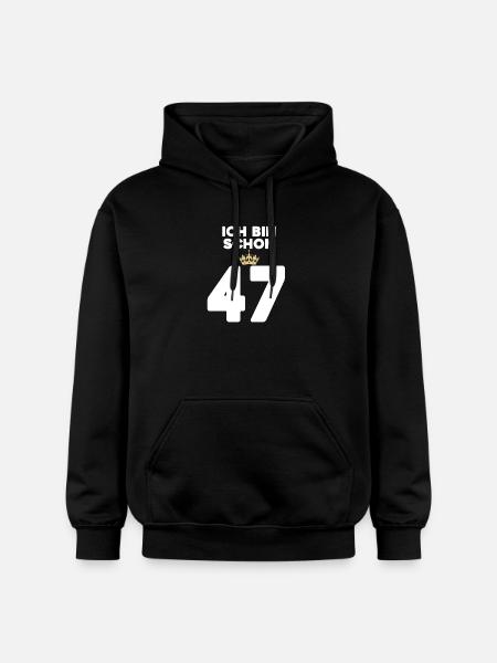 ICH BIN 37 - Gildan Unisex Softstyle® Midweight Hoodie - Schwarz