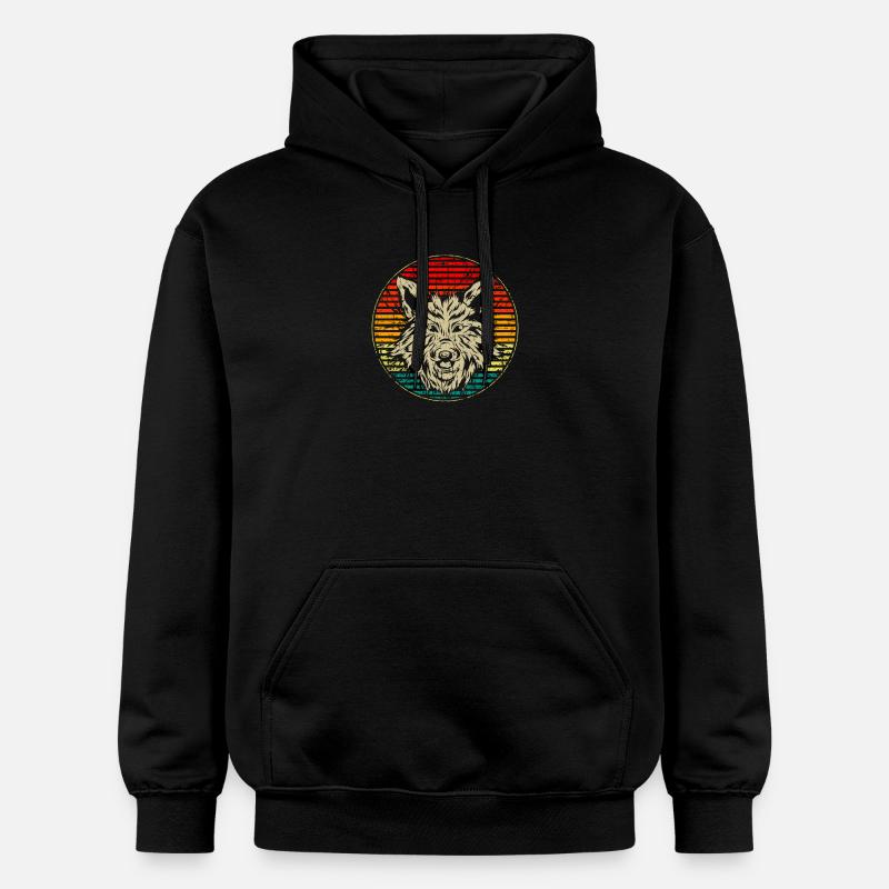 Fuchs millésime - Sweat à capuche Softstyle® Gildan Unisexe - noir