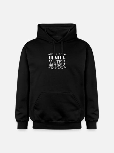 Bester Vater seit 2020 - Gildan Unisex Softstyle® Midweight Hoodie - Schwarz