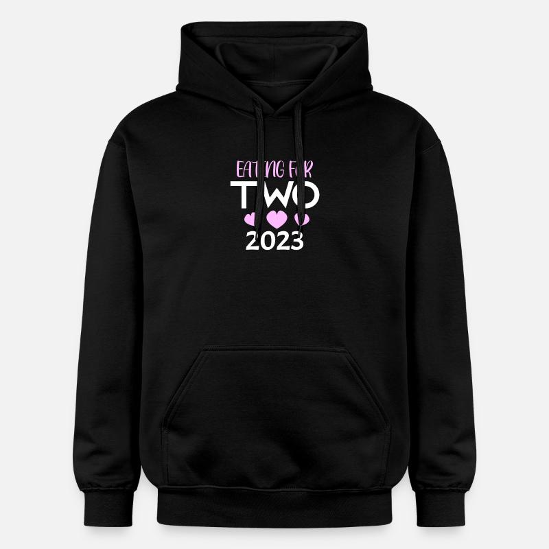 Jumeaux enceintes - Sweat à capuche Softstyle® Gildan Unisexe - noir