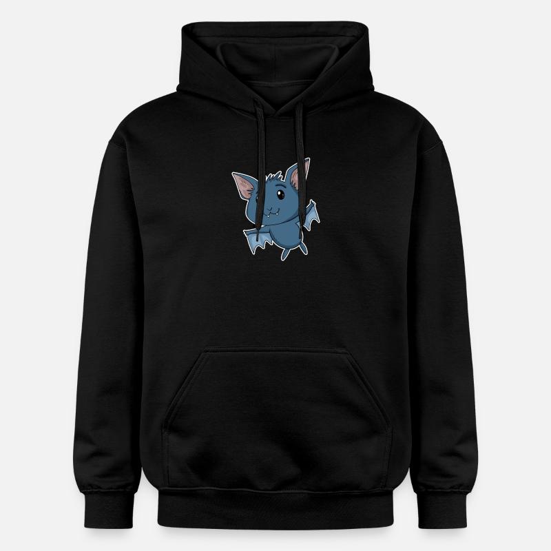 Chauve-souris - Sweat à capuche Softstyle® Gildan Unisexe - noir
