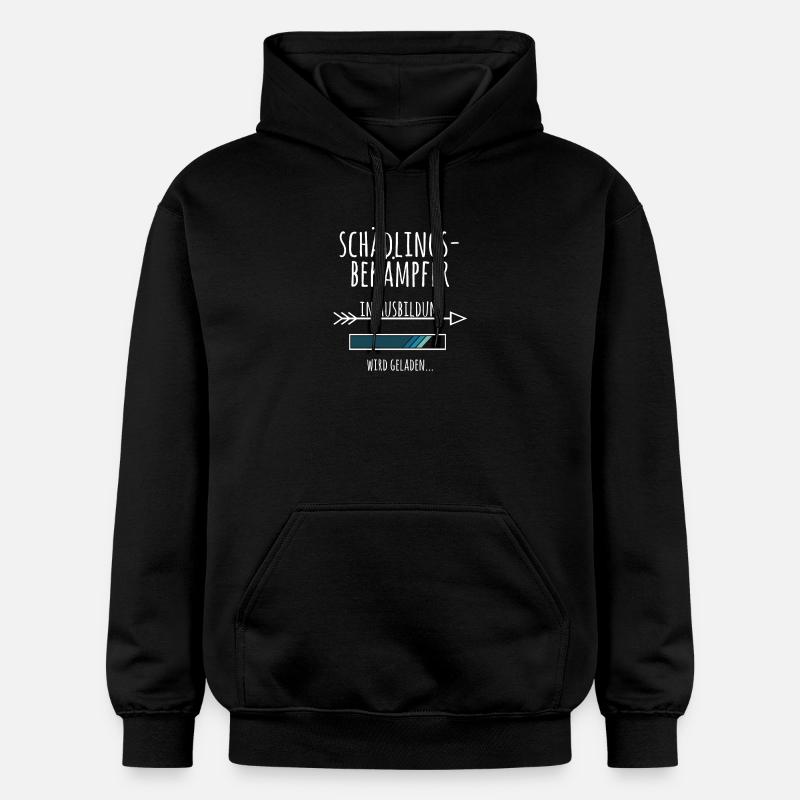 Schädlingsbekämpfer Ausbildung Geschenk Schädlinge - Gildan Unisex Softstyle® Midweight Hoodie - Schwarz