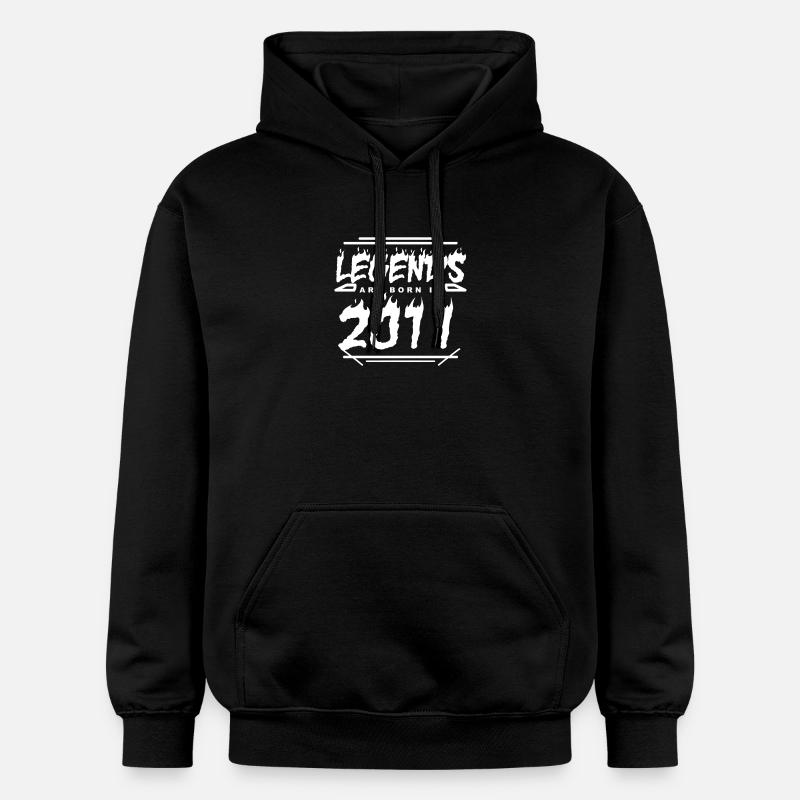 2011 - Année 2011 - Année 2011 - Sweat à capuche Softstyle® Gildan Unisexe - noir