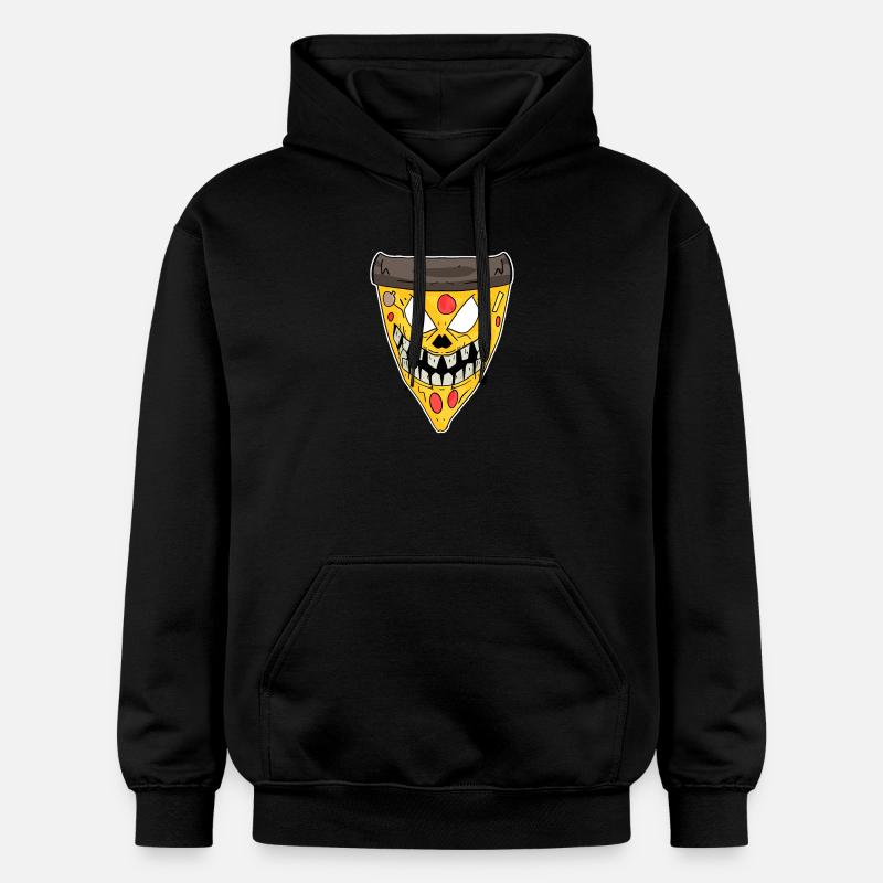Pizza Zombie - Sweat à capuche Softstyle® Gildan Unisexe - noir