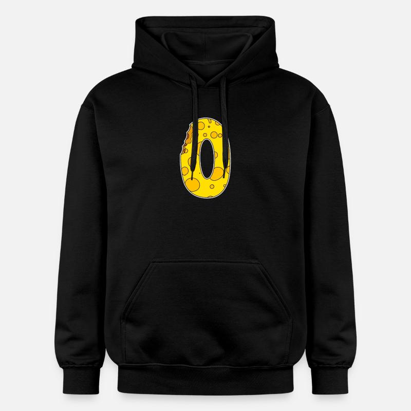 Number 0 - Zero - Gildan Unisex Softstyle® Midweight Hoodie - black