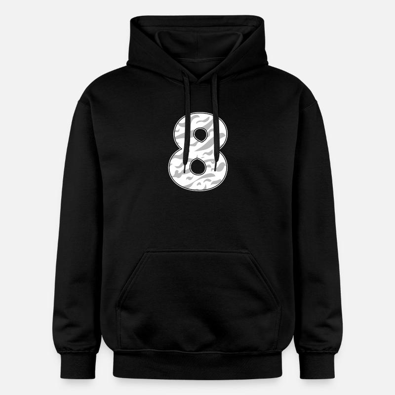 8 - Sweat à capuche Softstyle® Gildan Unisexe - noir