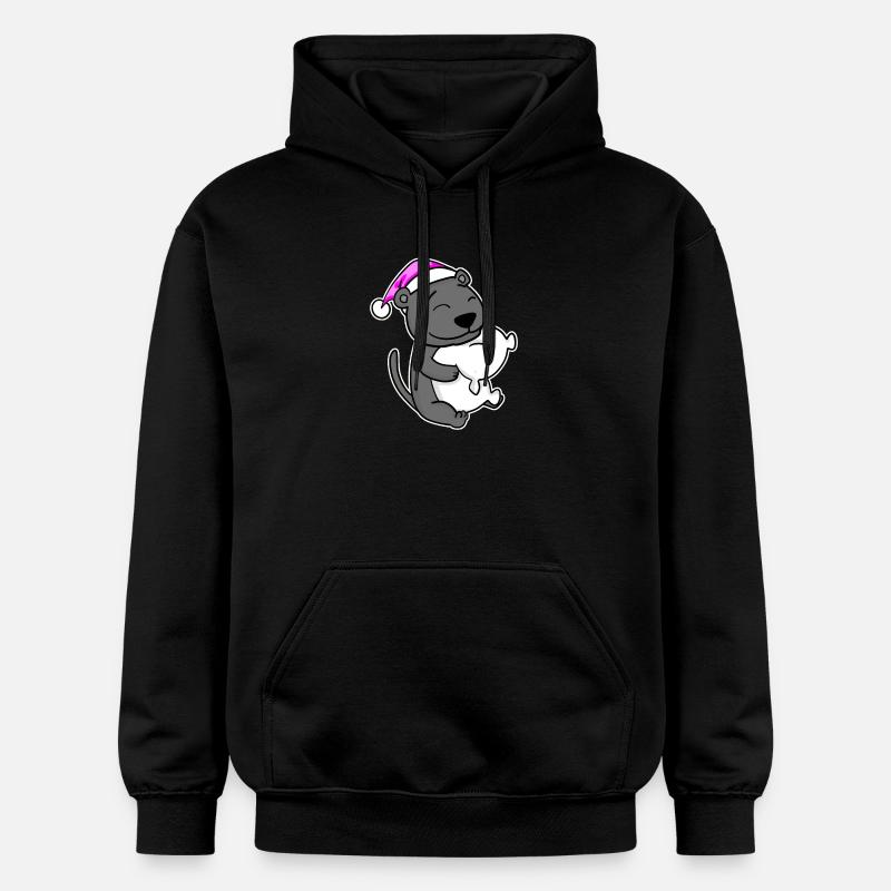 Tired Sleeping In Sleeping Pink - Gildan Unisex Softstyle® Midweight Hoodie - black