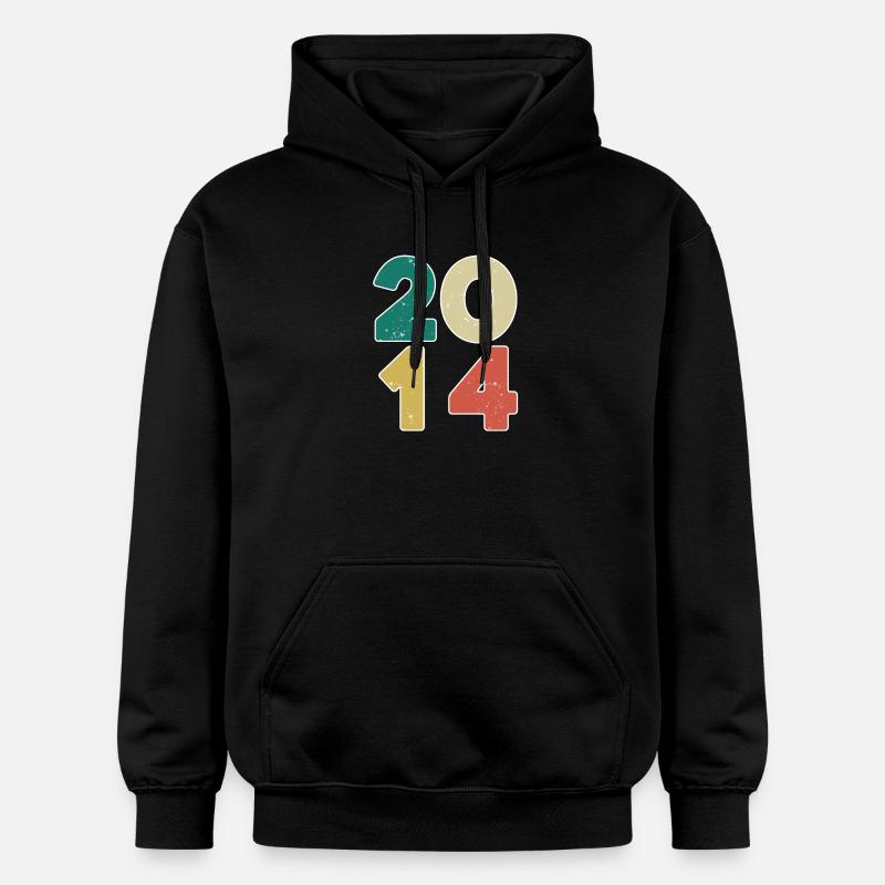 2014 - Année 2014 - Année 2014 - Sweat à capuche Softstyle® Gildan Unisexe - noir